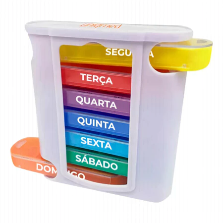 Porta Comprimidos Semanal Uniqmed