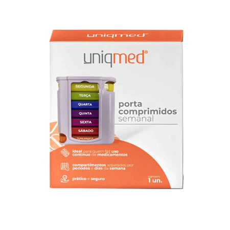 Imagem 3 do produto Porta Comprimidos Semanal Uniqmed