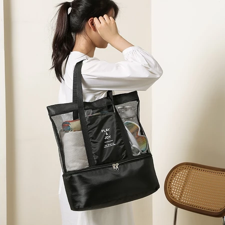Bolsa Sacola de Praia com Cooler