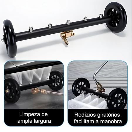Imagem 4 do produto Lavadora de Chassi de Carro 2 em 1 Alta Pressão