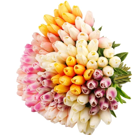 Imagem 3 do produto 10 Peças Flores Artificiais De Tulipa Falsas