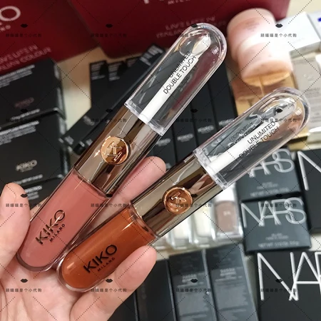 Imagem 3 do produto Kiko Double Head Lipstick Cor Intensa e Brilho