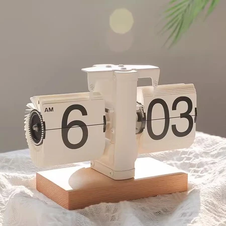 Relógio Retro Flip Over Automático