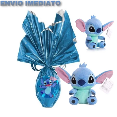 Ovo de Páscoa Lilo & Stitch com Pelúcia