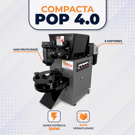 Imagem 2 do produto Máquina de Fazer Salgados e Doces Compacta Pop 4.0