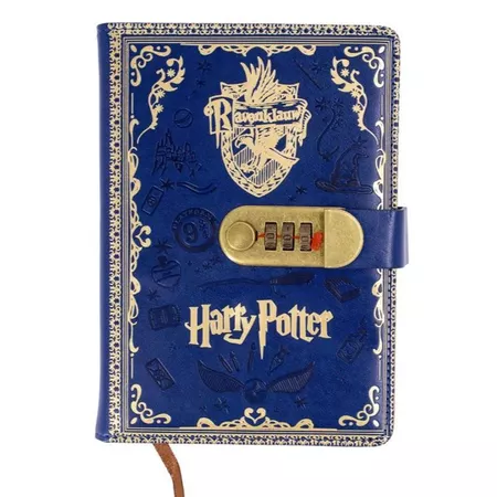 Diário Harry Potter Capa Dura em Courino com Senha