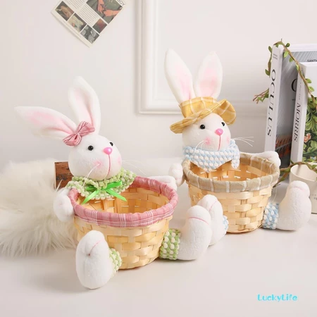 Imagem 4 do produto Cesta de Doces de Coelho para Decoração