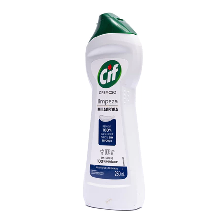 CIF Saponáceo Cremoso Original 250ml – Limpeza Imbatível