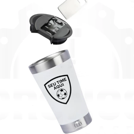 Imagem 1 do produto Copo Térmico de Cerveja Inox Gravado a Laser