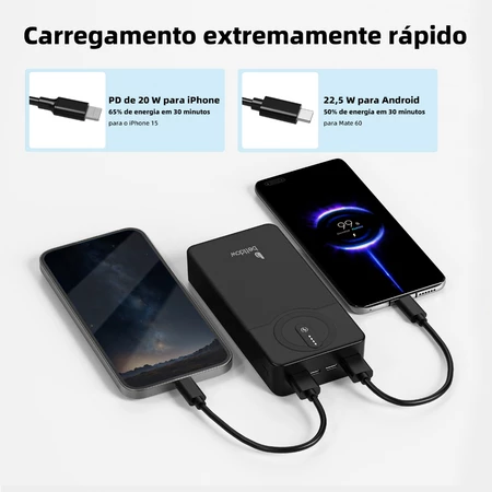 Bateria Externa BETTDOW Carregador Portátil