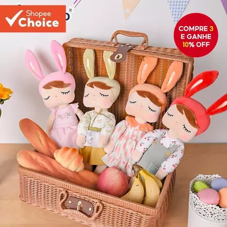 Imagem 1 do produto Boneca Metoo Original Pelúcia Macia Kawaii