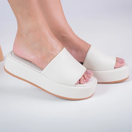 Chinelo Feminino Flatform Meia Pata