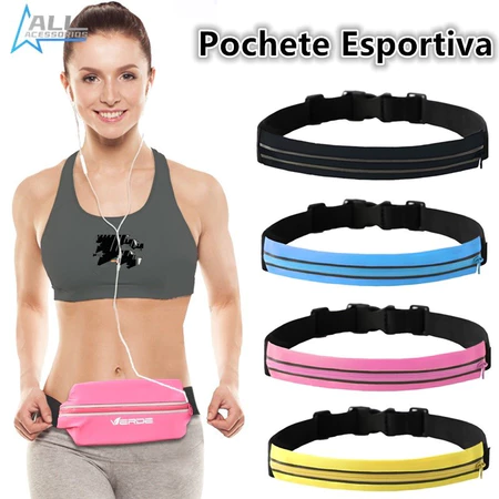 Imagem 4 do produto Pochete Esportiva Slim Corrida e Fitness