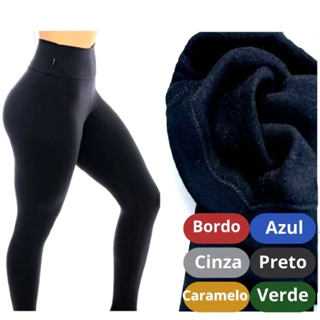 Legging Flanelada Feminina – Inverno Quentinho