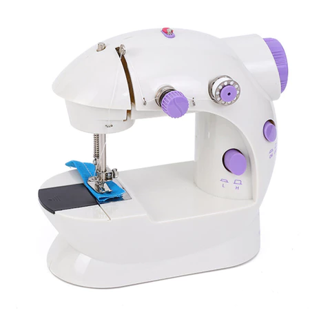 Imagem 4 do produto Mini Máquina de Costura Portátil Bivolt com Pedal