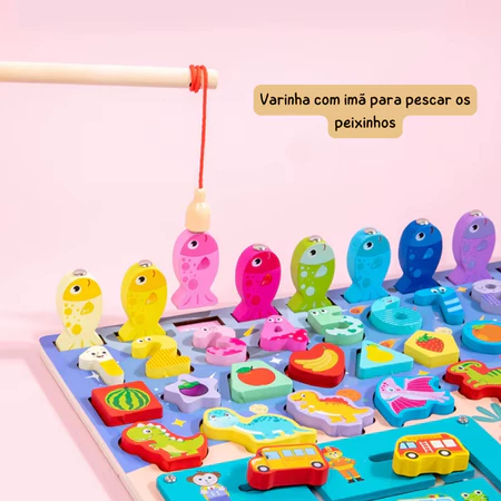 Imagem 3 do produto Brinquedo Educativo Montessori de Madeira Infantil