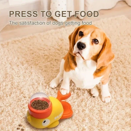 Imagem 2 do produto Dispensador Interativo para Pets – Pato Amarelo