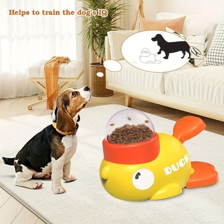 Imagem 3 do produto Dispensador Interativo para Pets – Pato Amarelo