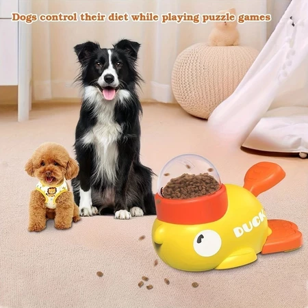 Imagem 4 do produto Dispensador Interativo para Pets – Pato Amarelo