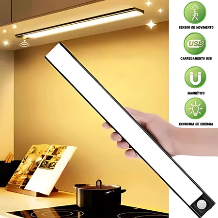 Imagem 3 do produto Barra de LED Smart Recarregável 3 Modos USB