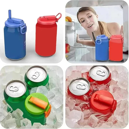 Imagem 2 do produto Tampas de Lata de Refrigerante ABS 2 Cores
