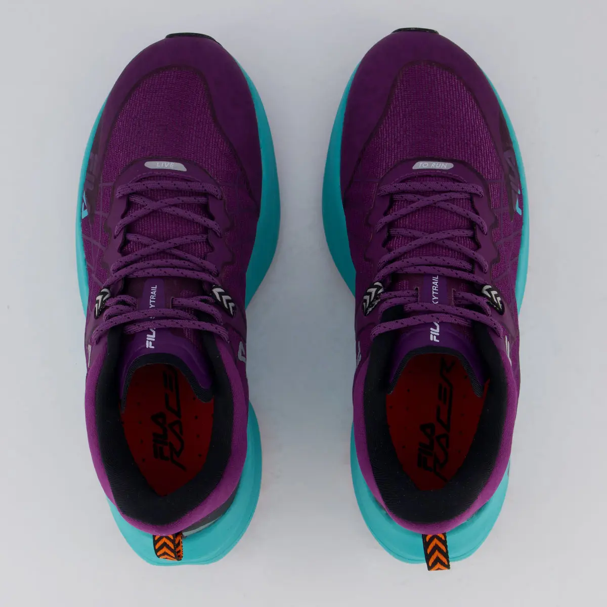Imagem 1 do produto Tênis Fila Racer Skytrail Feminino – Roxo e Azul