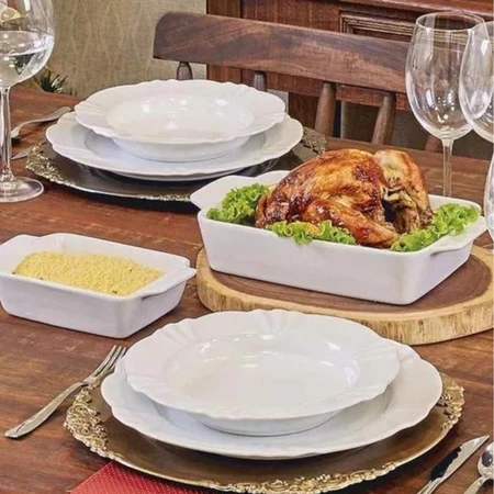 Imagem 2 do produto Travessas e Assadeiras Refratárias 3 Unidades