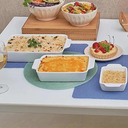 Imagem 3 do produto Travessas e Assadeiras Refratárias 3 Unidades
