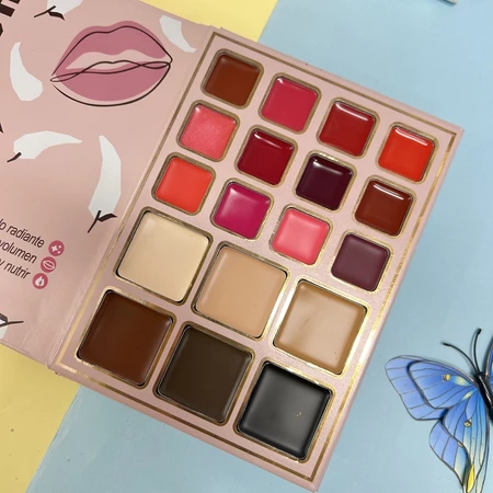 Imagem 1 do produto Paleta de Maquiagem Borboleta 78 Cores