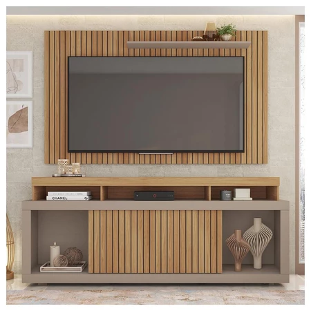 Imagem 2 do produto Rack com Painel Life Caemmun Para TV até 65