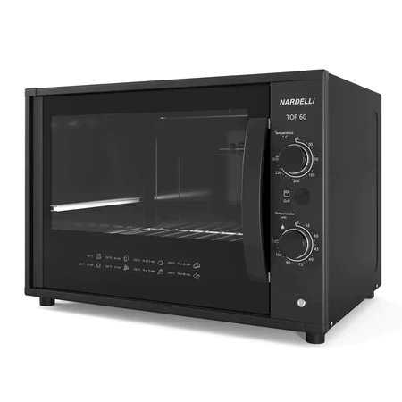 Imagem 2 do produto Forno Elétrico Nardelli Top 60L Bancada com Grill