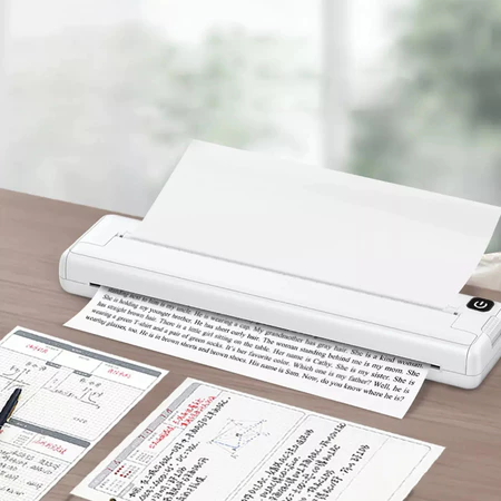 Imagem 2 do produto Impressora Térmica A4 Portátil Bluetooth Maxbom