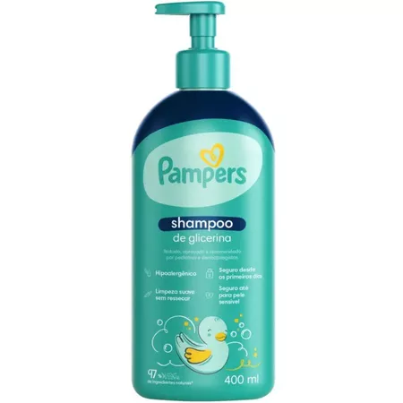 Shampoo Pampers Glicerina 400ml Infantil