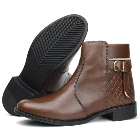 Imagem 1 do produto Bota Feminina Country Sertanejo Cano Curto