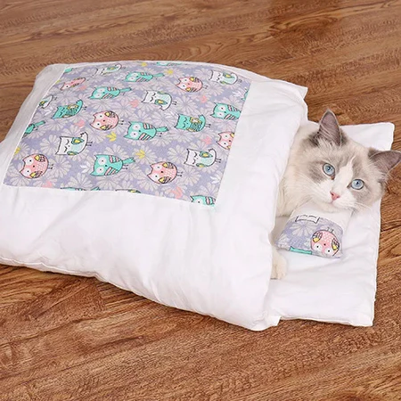 Imagem 3 do produto Cama Saco de Dormir Pet para Gatos e Cachorros