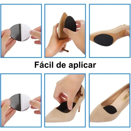 Imagem 2 do produto Adesivo Antiderrapante para Sola de Sapato – 1 Par