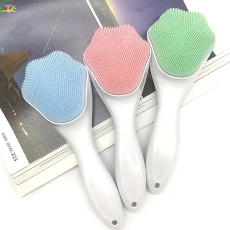 Imagem 2 do produto Escova Pata de Gato Esfoliante Facial de Silicone