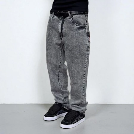 Calça Baggy Balão Jeans Estonado Retrô