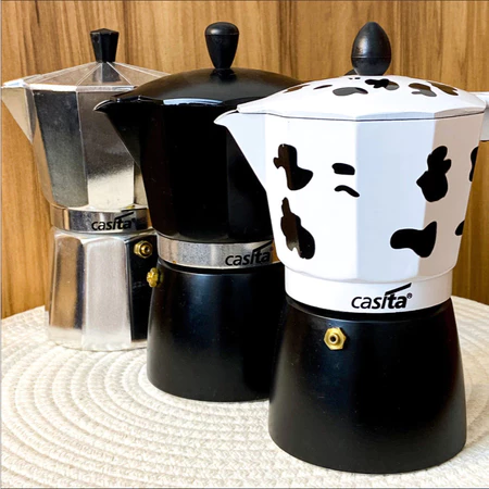 Cafeteira Italiana 6 Xícaras Alumínio 300ml