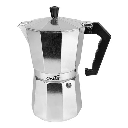 Imagem 5 do produto Cafeteira Italiana 6 Xícaras Alumínio 300ml
