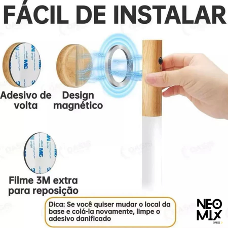 Imagem 2 do produto Luminária LED Inteligente com Sensor de Movimento