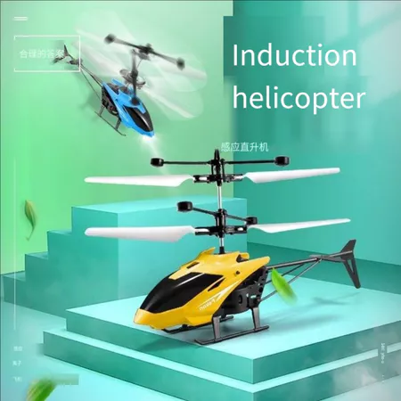 Imagem 4 do produto Helicóptero de Brinquedo com Controle e Sensor