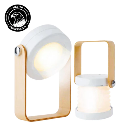 Imagem 2 do produto Luminária LED Telescópica Recarregável Design Retrátil