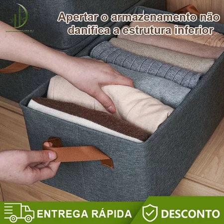 Imagem 4 do produto Caixa Organizadora Flexível para Closet