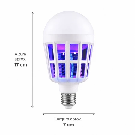 Imagem 3 do produto Lâmpada LED Mosquiteira UV 15W Bivolt