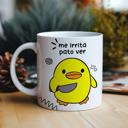Caneca Psicopato Meme Humor e Estilo