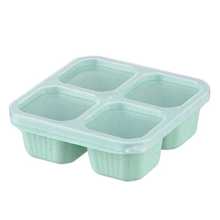 Imagem 2 do produto Recipientes Bento 4 Compartimentos – Reutilizáveis