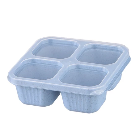 Imagem 3 do produto Recipientes Bento 4 Compartimentos – Reutilizáveis