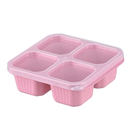 Imagem 5 do produto Recipientes Bento 4 Compartimentos – Reutilizáveis