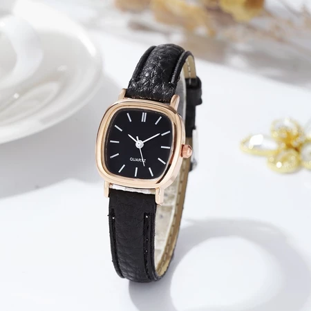 Imagem 4 do produto Relógio Feminino Minimalista Quartzo Pulseira de Couro